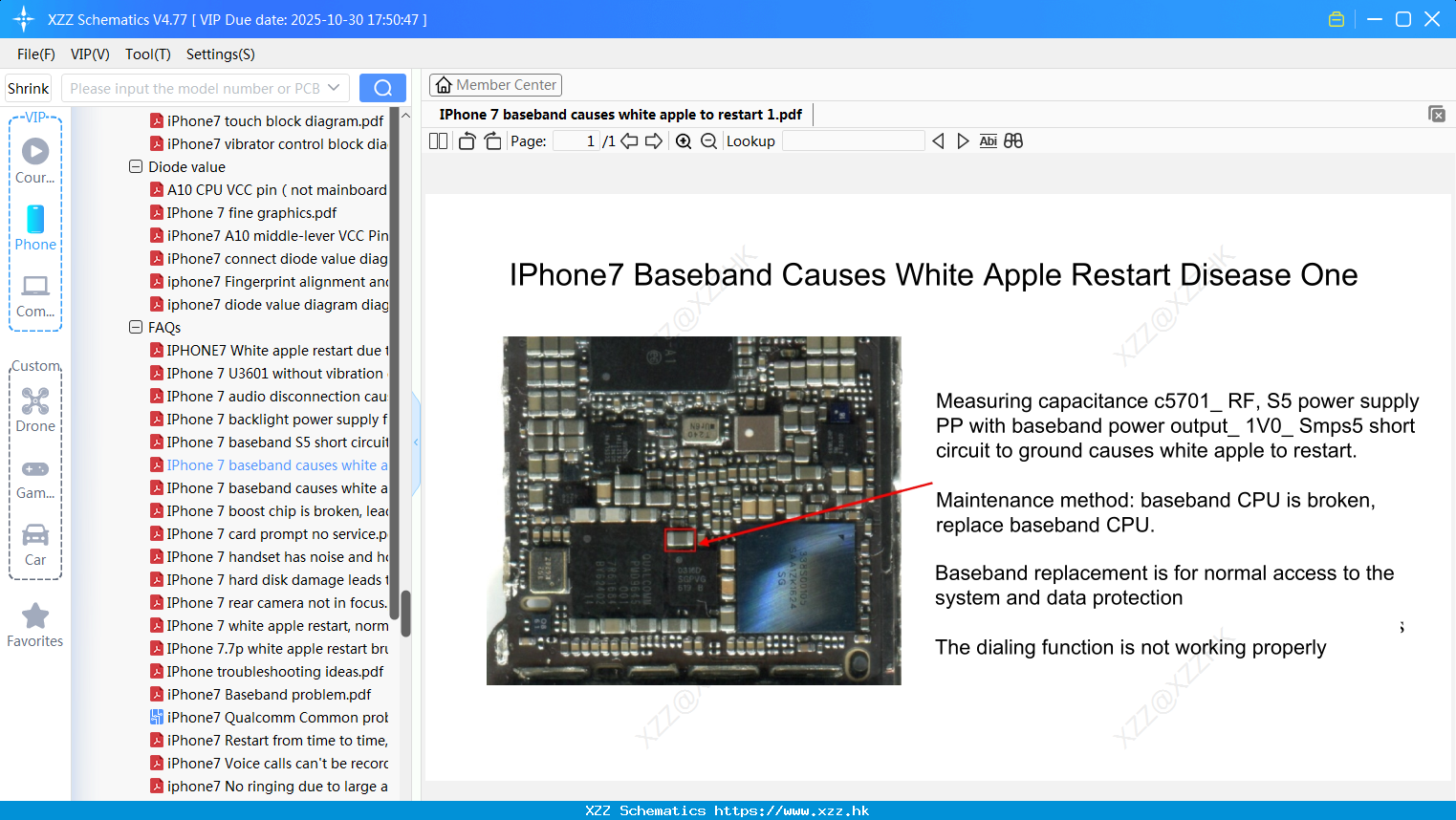 IPhone 7 Baseband Causes White Apple To Restart 1